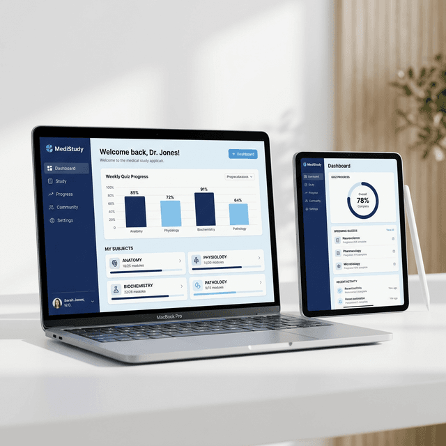 FMEDCHOICES Dashboard Mockup